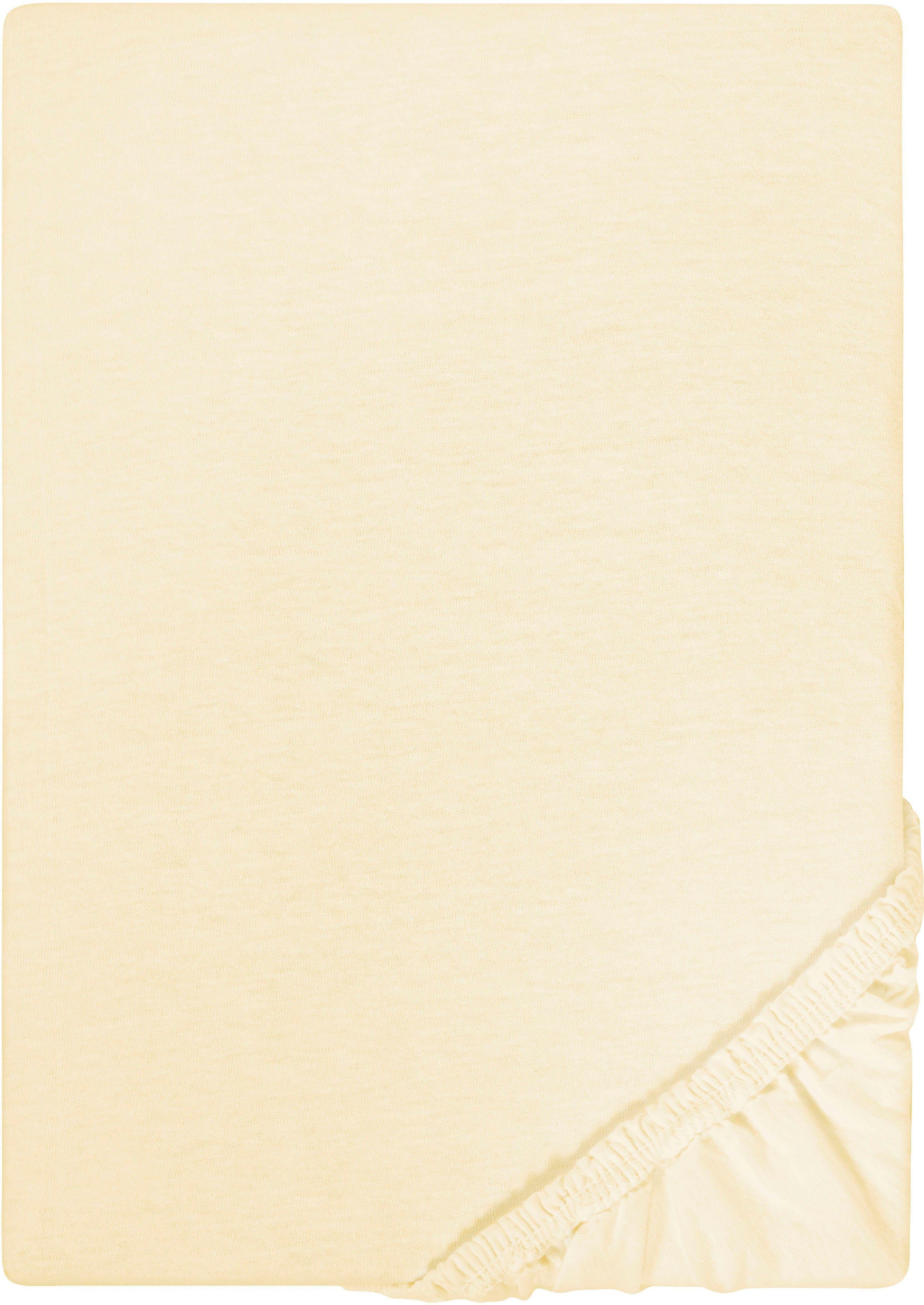 Castell - Markenbettwäsche Spannbettlaken Jersey in Gr. 90x200, 140x200 ode günstig online kaufen