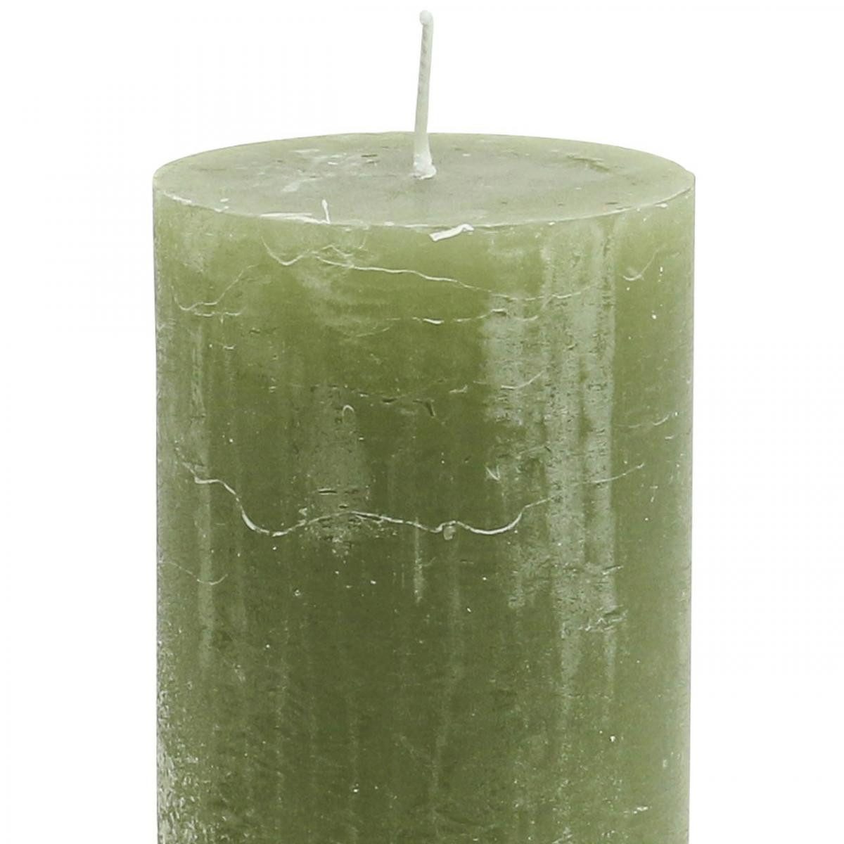 Florists Products Stumpenkerze Hochwertige Stumpenkerzen für elegante Dekoration und, 4 Stück