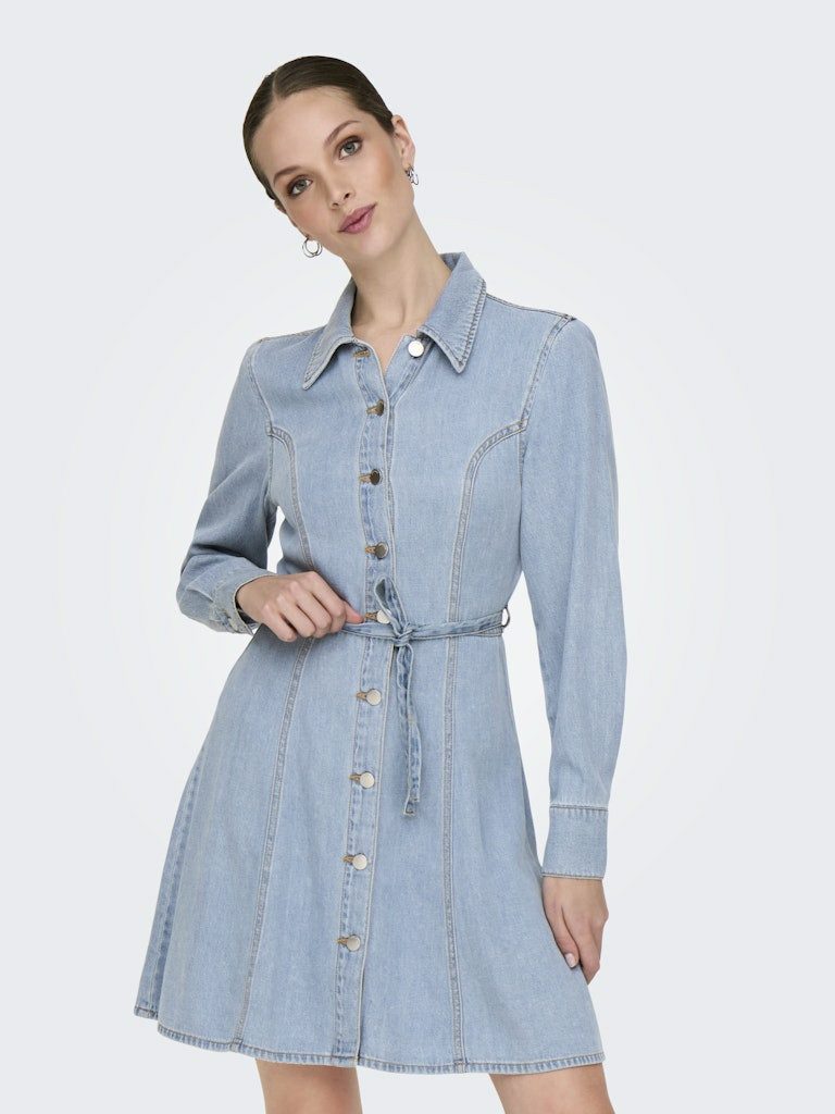 JDY Jeanskleid Jeanskleid für Damen (Weiblich, 1-tlg) Weiblich