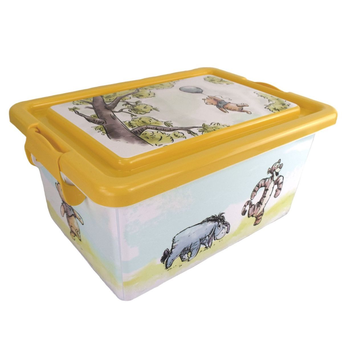 Stor Stapelbox Spielzeugkiste Disney Winnie Pooh Stapelbox Aufbewahrungsbox (1 St), stapelbar, mit Deckel
