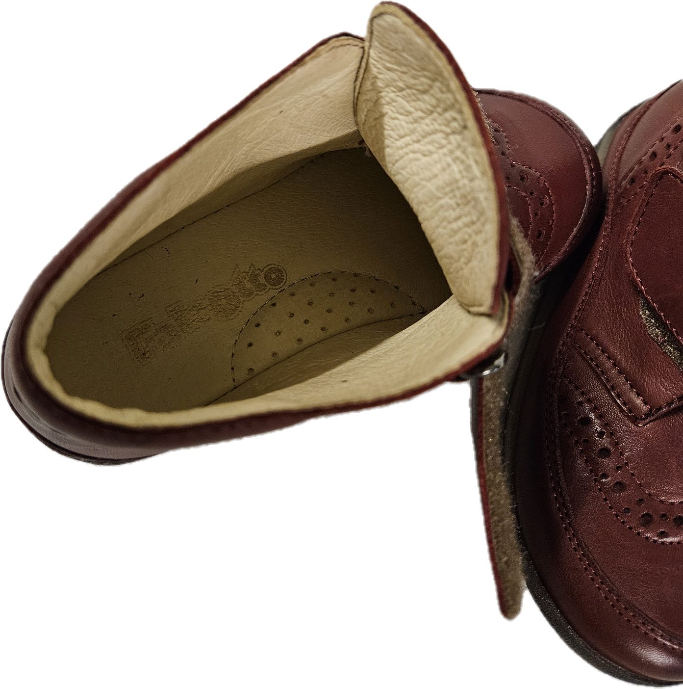Naturino FALCOTTO Schnürschuh Sneaker Kinderschuh Lederschuh bruciato Lauflernschuh aus echtem Leder