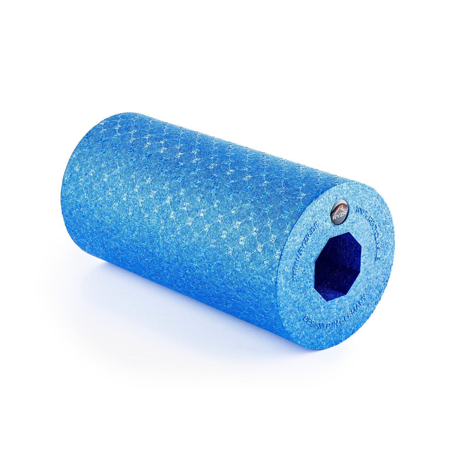 RYZR Faszienrolle RYZR Roll - 30x15 cm, zur Linderung von Muskelverspannungen, in drei Härtestufen erhältlich, hochwertiger EPP-Schaumstoff