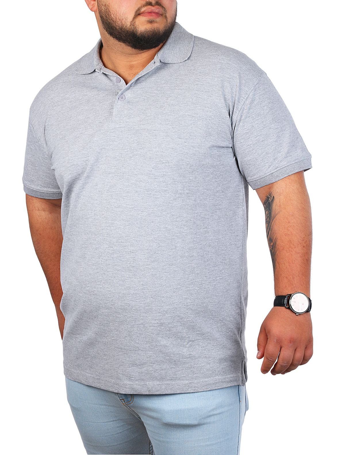 Young & Rich Poloshirt Herren Übergröße Basic big size optimierte moderne P günstig online kaufen