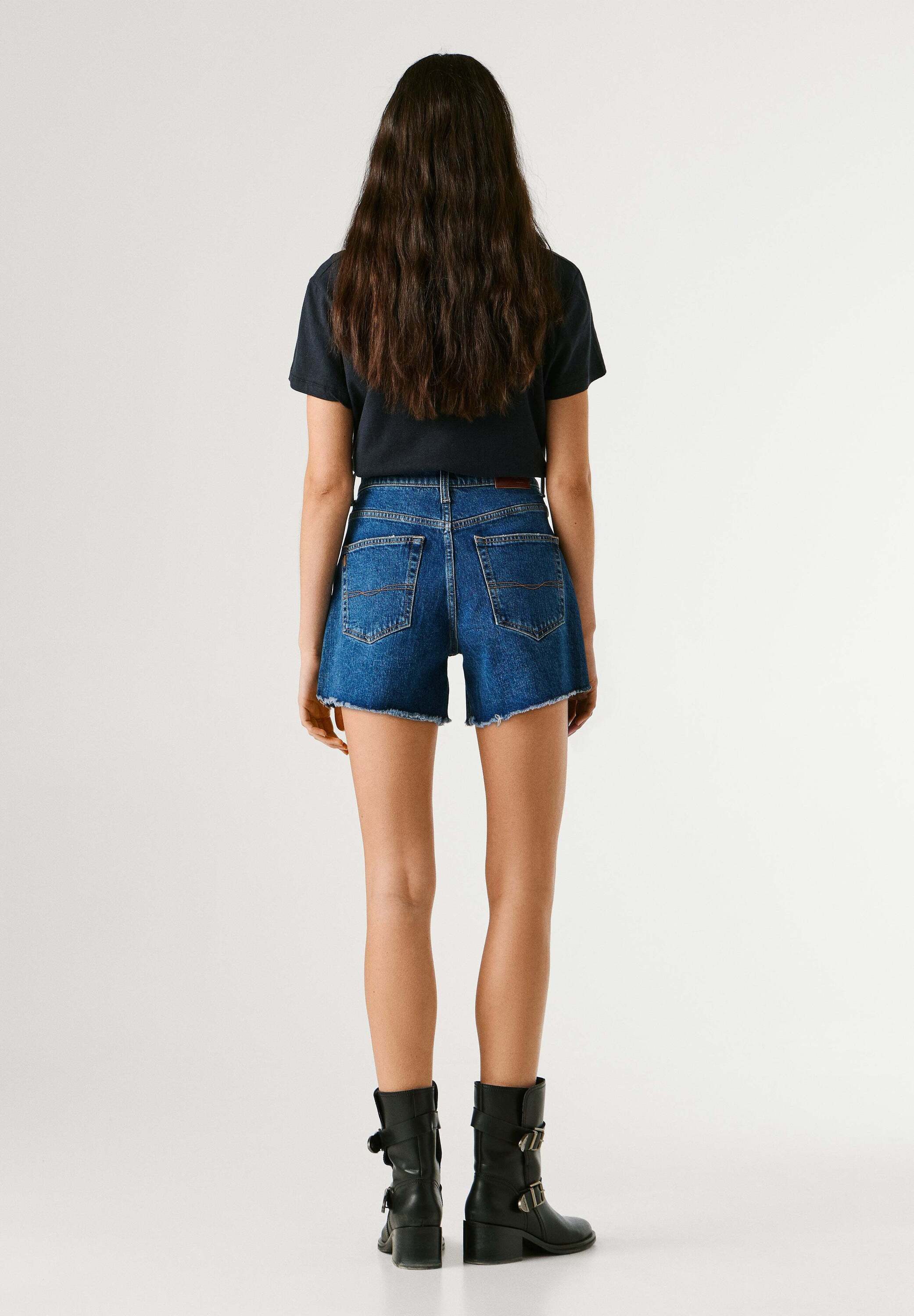 Pepe Jeans Shorts denim shorts A-LINE SHORT HW RACHEL