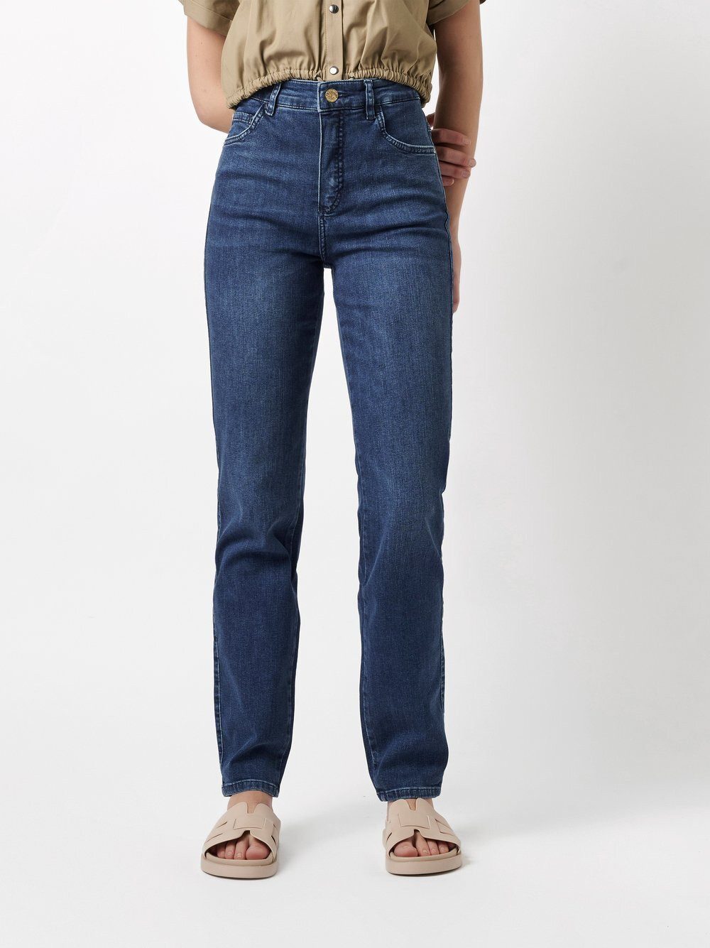 ROSNER 5-Pocket-Jeans Audrey1 mit hohem Bund günstig online kaufen