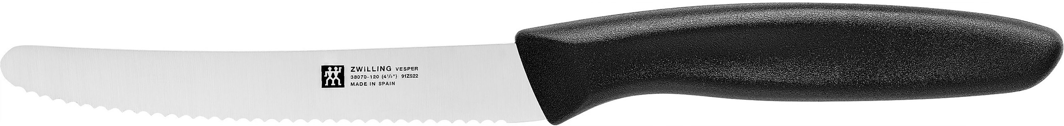 Zwilling Topf-Set inkl. 6-teiligem Messer-Set Induktion, Flow/Twin 9-tlg), Grip, Edelstahl (Set