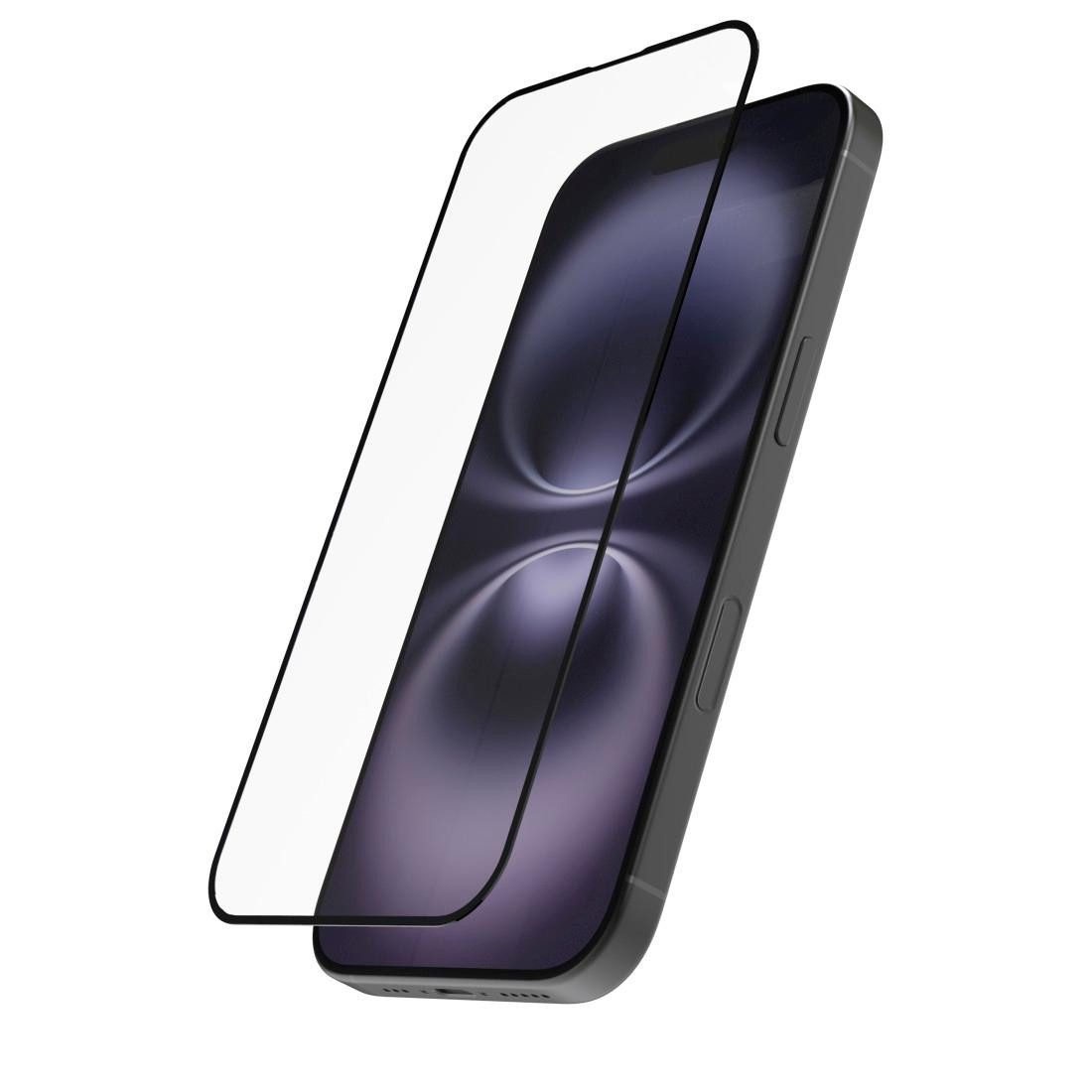 Displayschutzglas D3O Displayschutz, Schutzglas für Apple iPhone 16 mit Montagehilfe