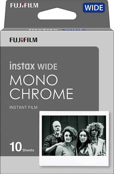 FUJIFILM instax WIDE 10 Filme Monochrome Fotos Sofortbildfilme Sofortbildkamera