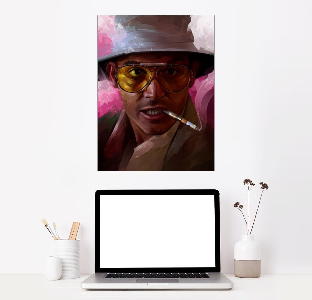 Posterlounge Wandbild, Angst und Schrecken in Las Vegas ...