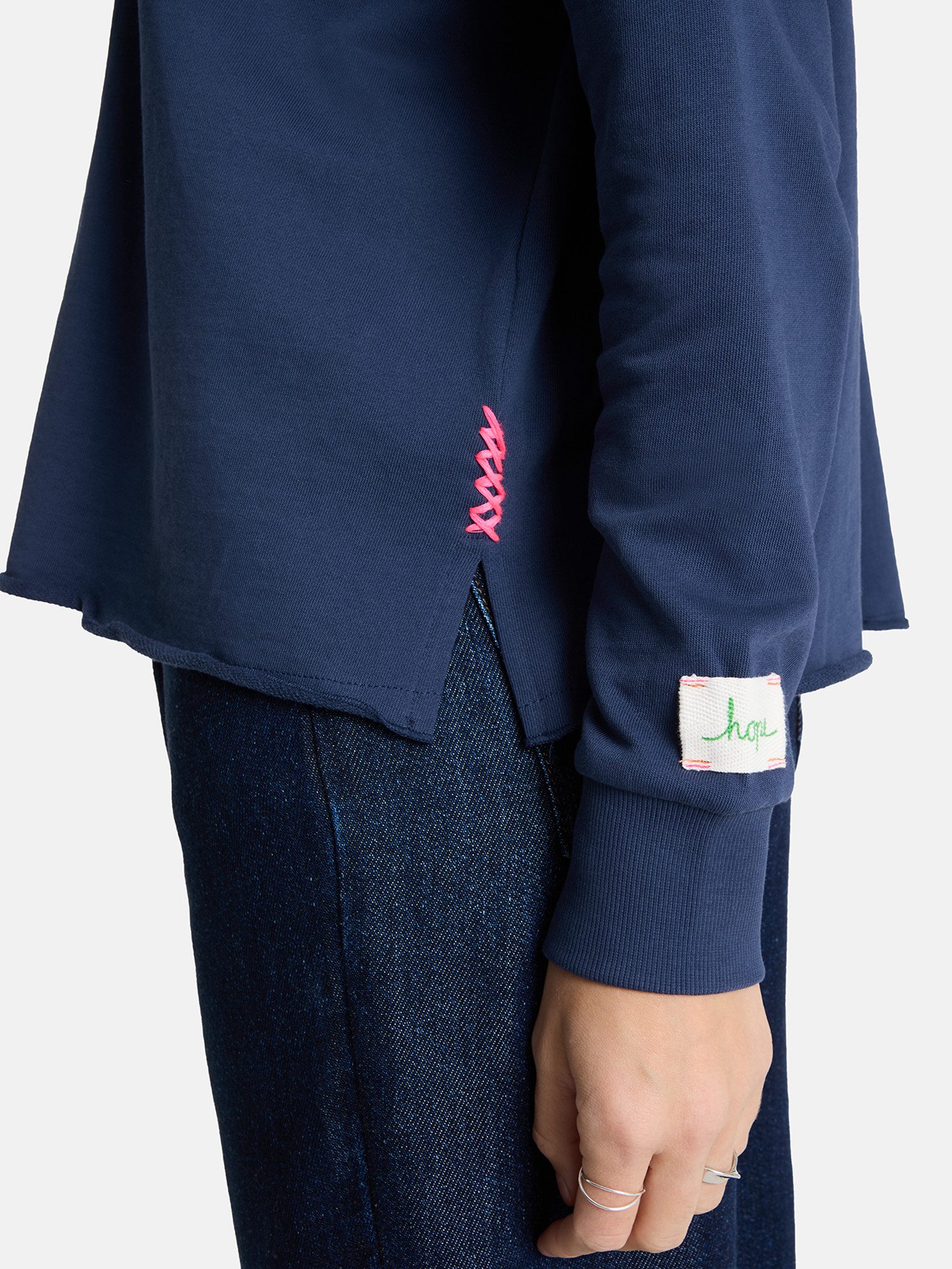 Lieblingsstück Kapuzensweatshirt CyrenaL aus reiner Baumwolle