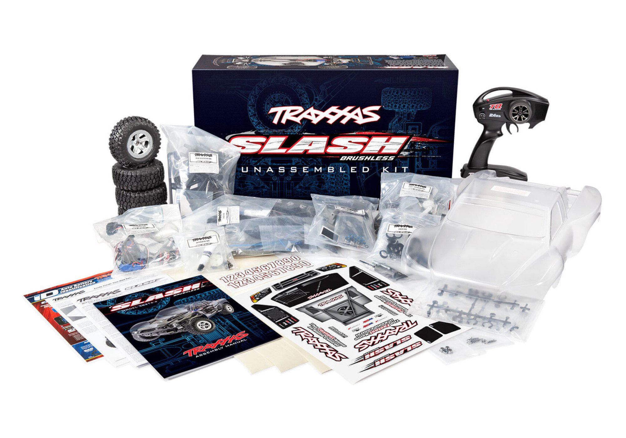 RC-Buggy Traxxas RC Slash Kit 2WD Short Course Truck BL-2S Extreme HD 1:10