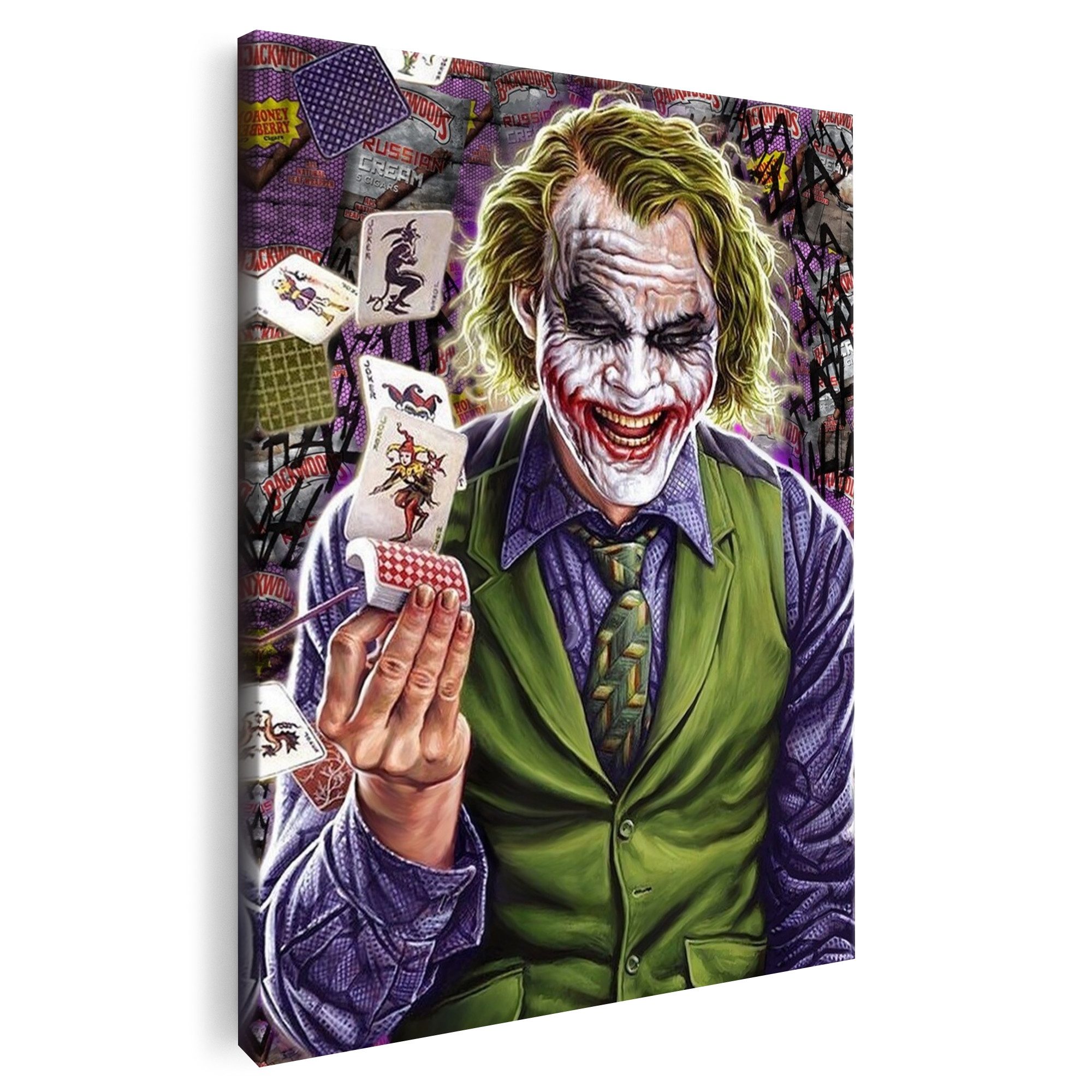 Artmazing Leinwandbild Make them Smile, Make them Smile, gesp. auf FSC Echtholz-Keilrahmen, in versch. Größen