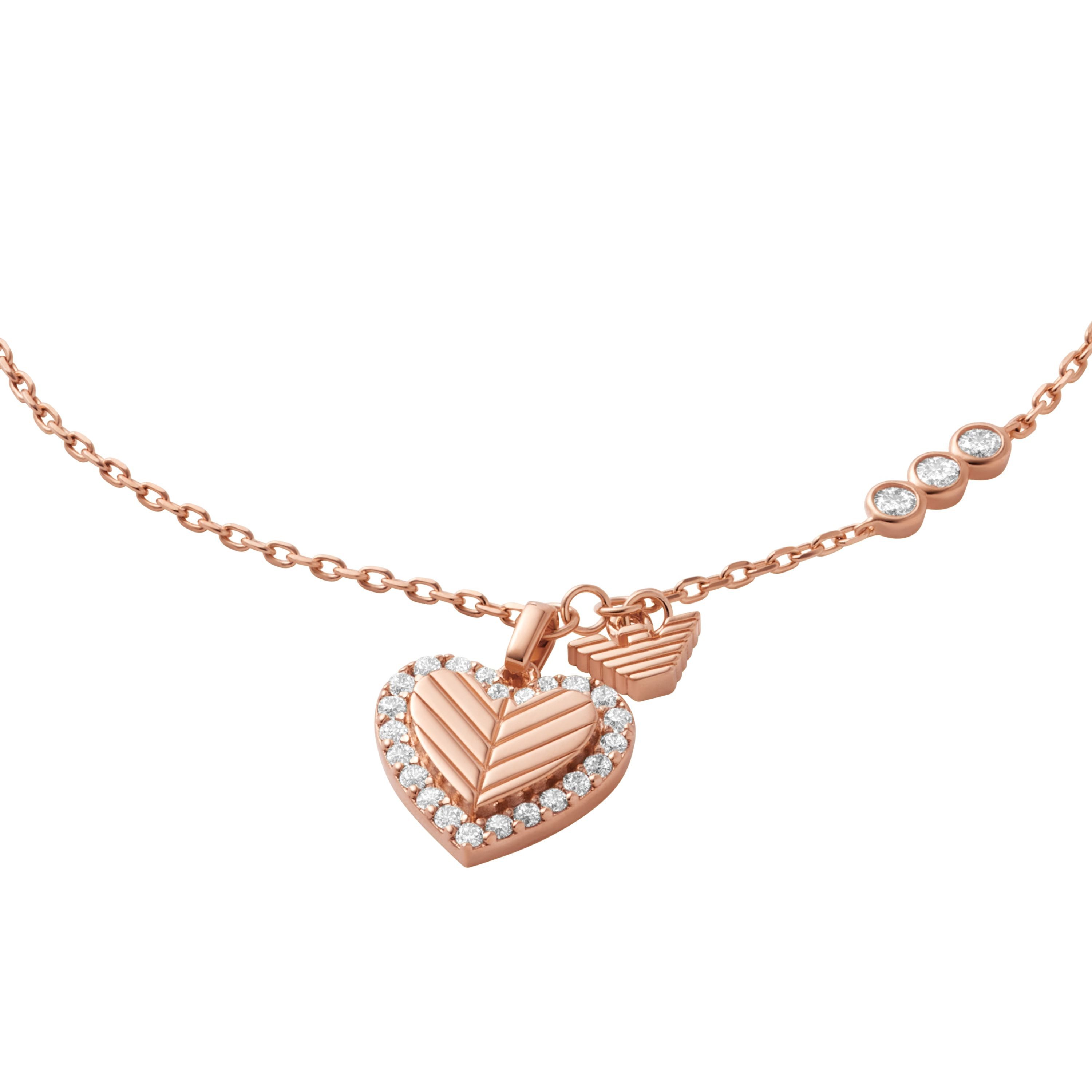 Emporio Armani Armband Schmuck Geschenk Silber 925 Armschmuck Herz (1-tlg), günstig online kaufen