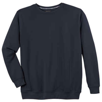 redfield Sweater Große Größen Herren Sweatshirt navy Rundhals Redfield Cliff