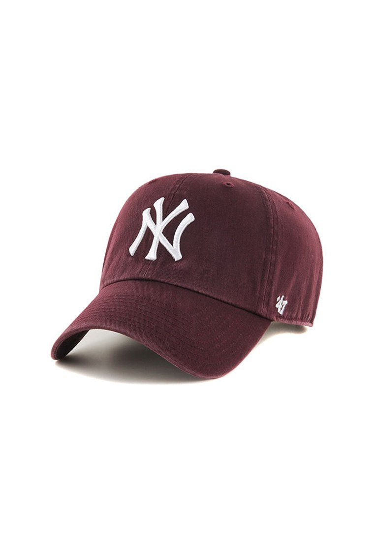 x27;47 Brand YANKEES Cap Clean Bordeaux Strapback Up NY Baseball 47 Brand RGW17GWS