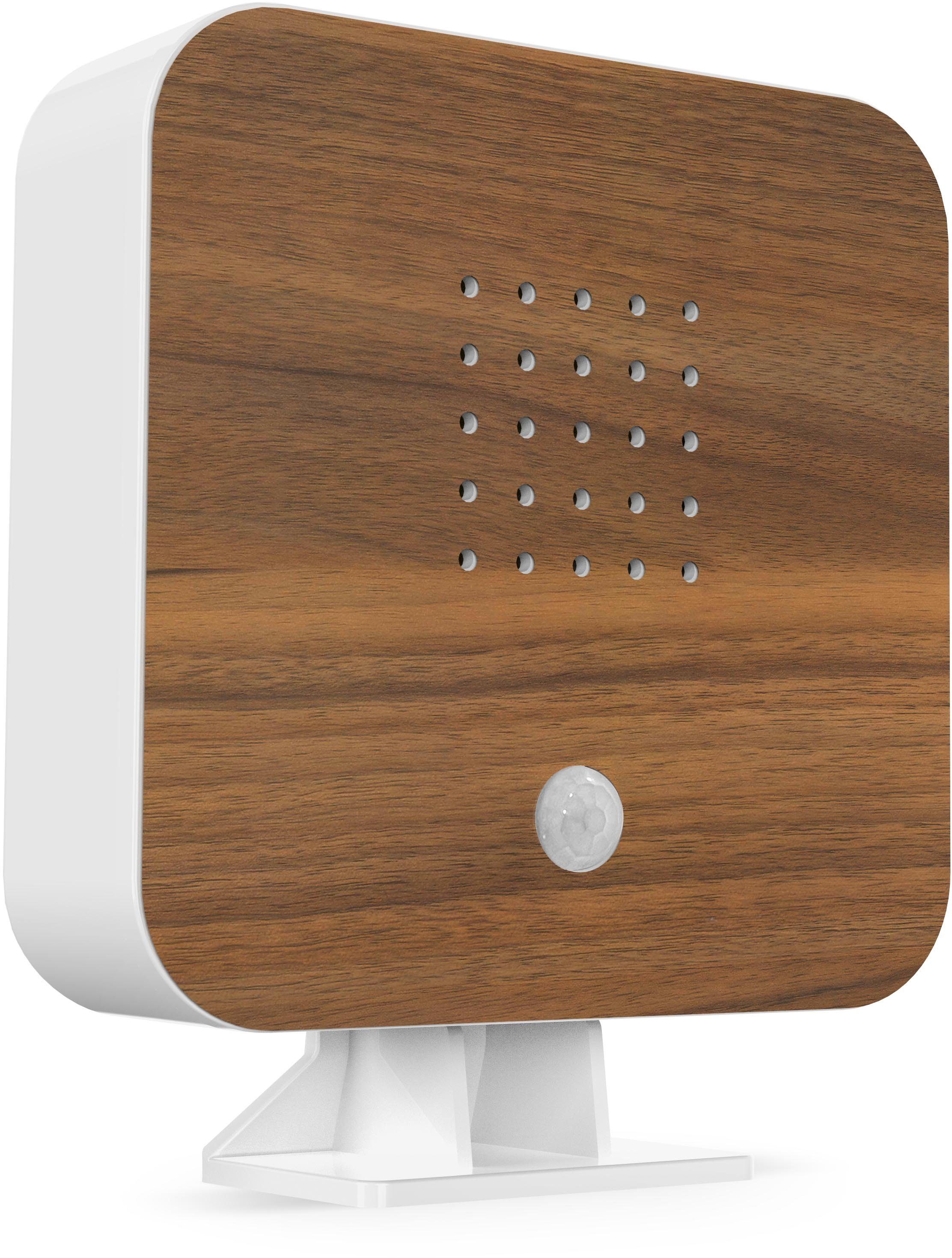 Northpoint LED Dekolicht Naturgeräuschebox Vogelzwitscher Bewegungsmelder Licht Aufladbar