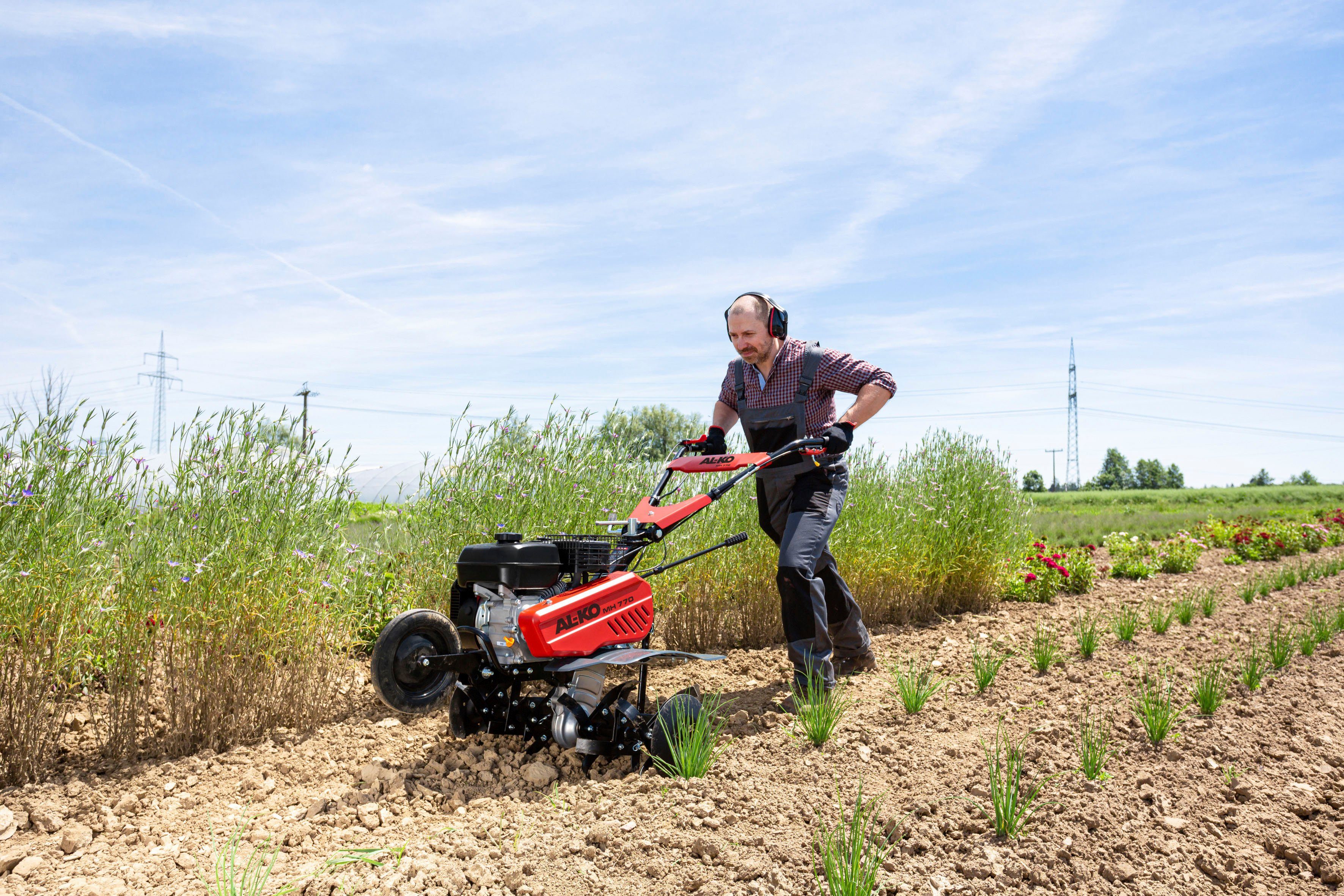 AL-KO Benzinmotorhacke MH 770 Comfort, 77 cm Arbeitsbreite