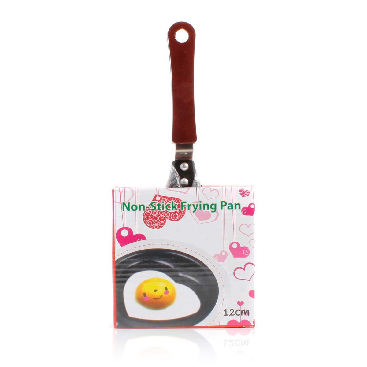 Goods+Gadgets Bratpfanne GOODS+GADGETS Bratpfanne Herz - Mini Edelstahl Frühstücks-Pfanne, Edelstahl (Mini Pfanne), Antihaftbeschichtung