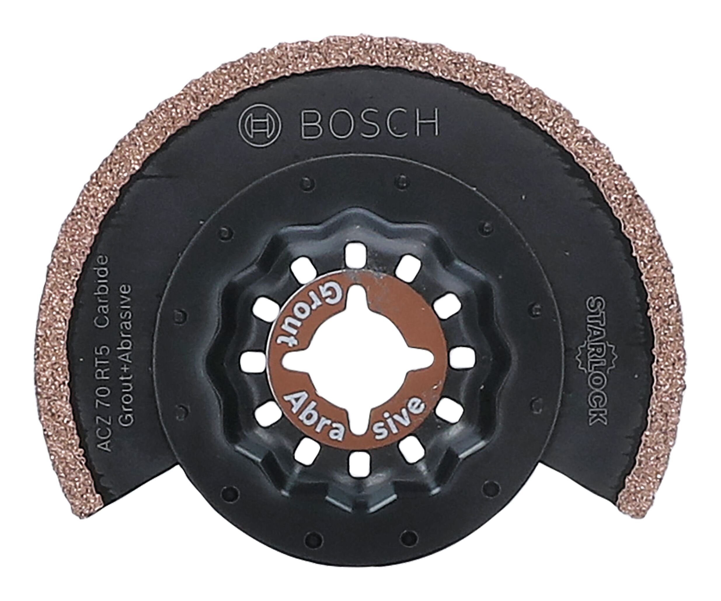 BOSCH Segmentsägeblatt (10 Stück), ACZ 70 RT5 Carbide-RIFF Schmalschnitt - 70 mm - 10er-Pack