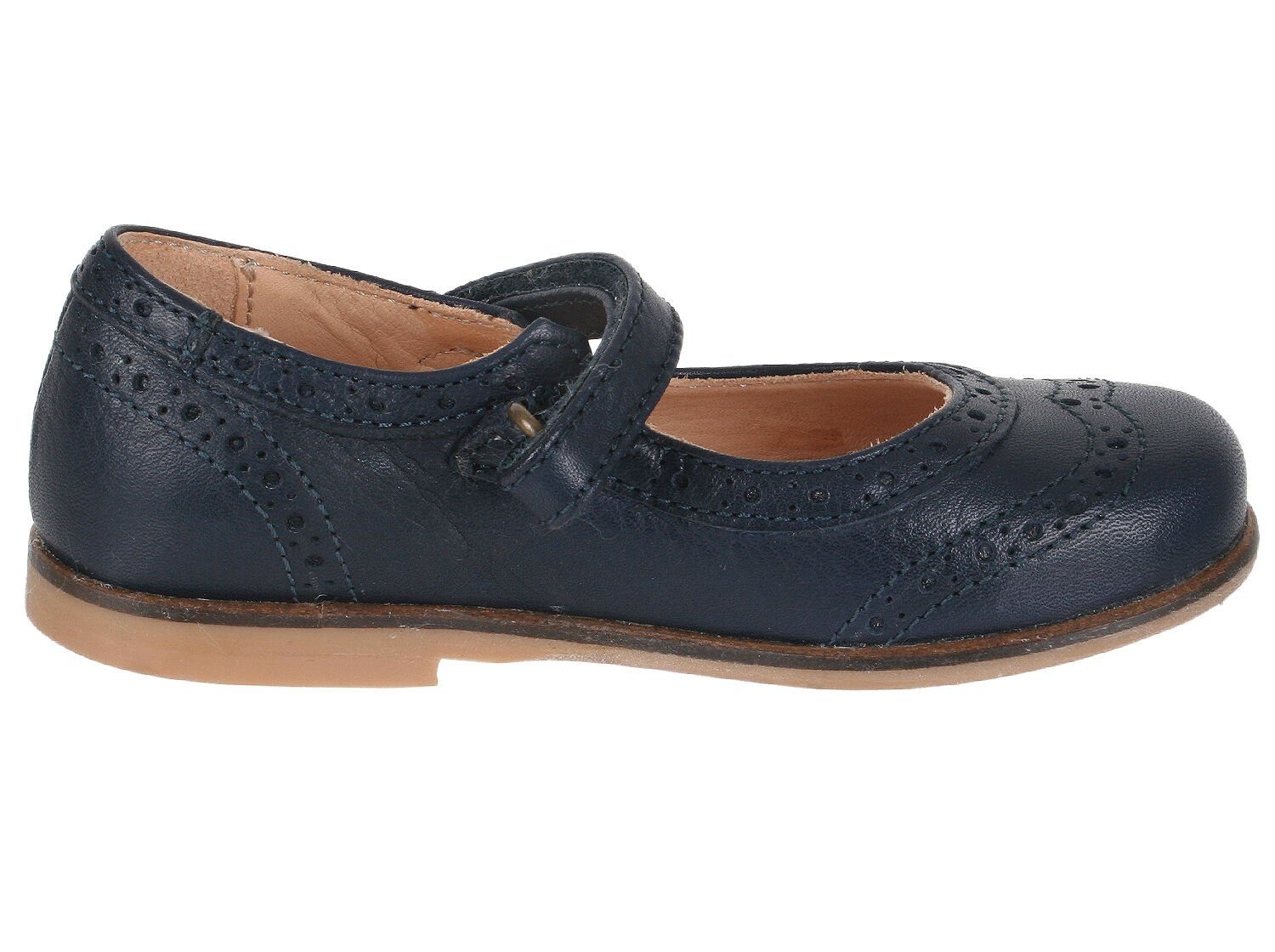 Ocra Ocra 727 Kinder Schuhe Ballerinas Budapester Muster Ballerina