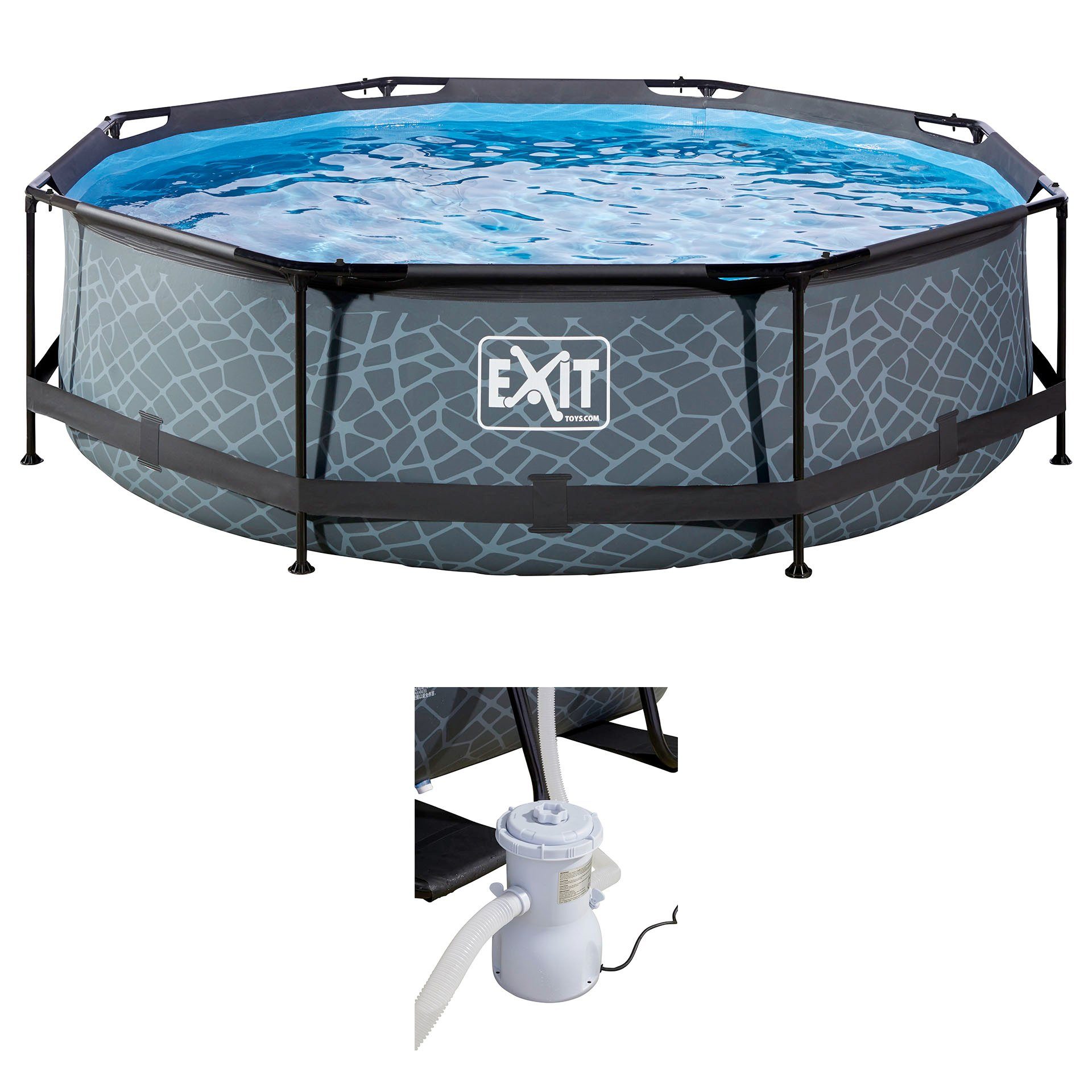 EXIT Framepool (Set), 3-tgl., ØxH: 305 x 76 cm