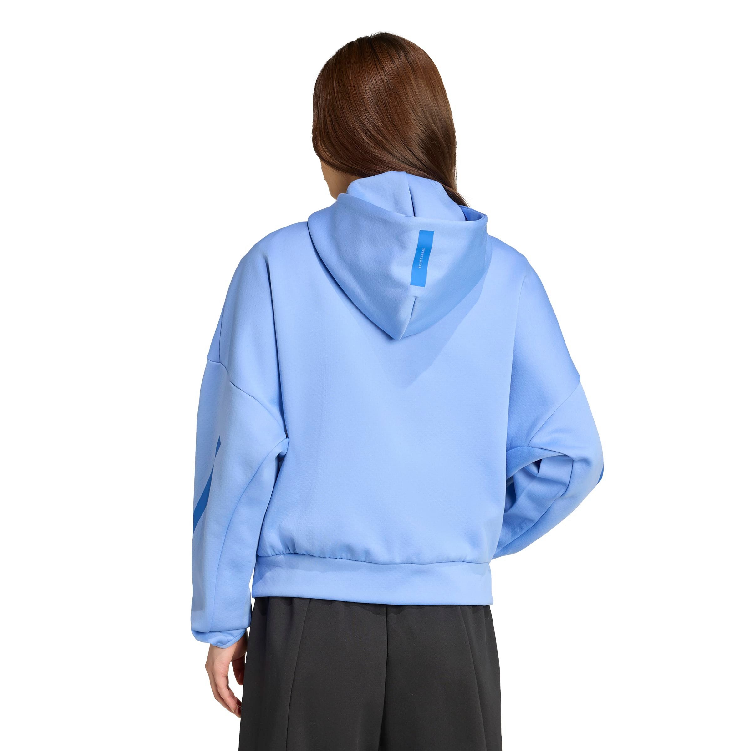 adidas Sportswear Kapuzensweatshirt W Z.N.E. FZ BLUFUS