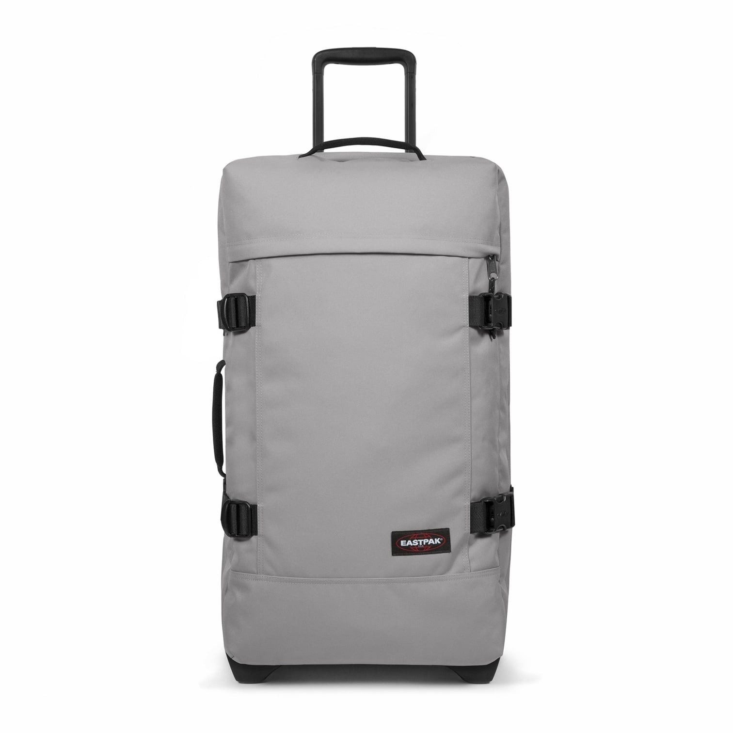 Eastpak Reisetasche Tranverz M Pebble Grey (78 Liter) mit Rollen grau