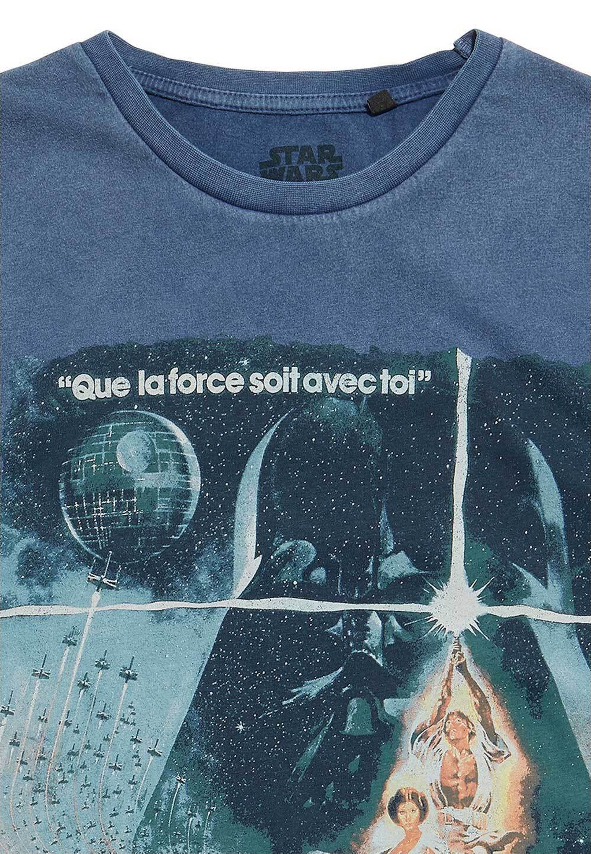 Recovered T-Shirt Vintage Star Wars mit coolem Star Wars-Print