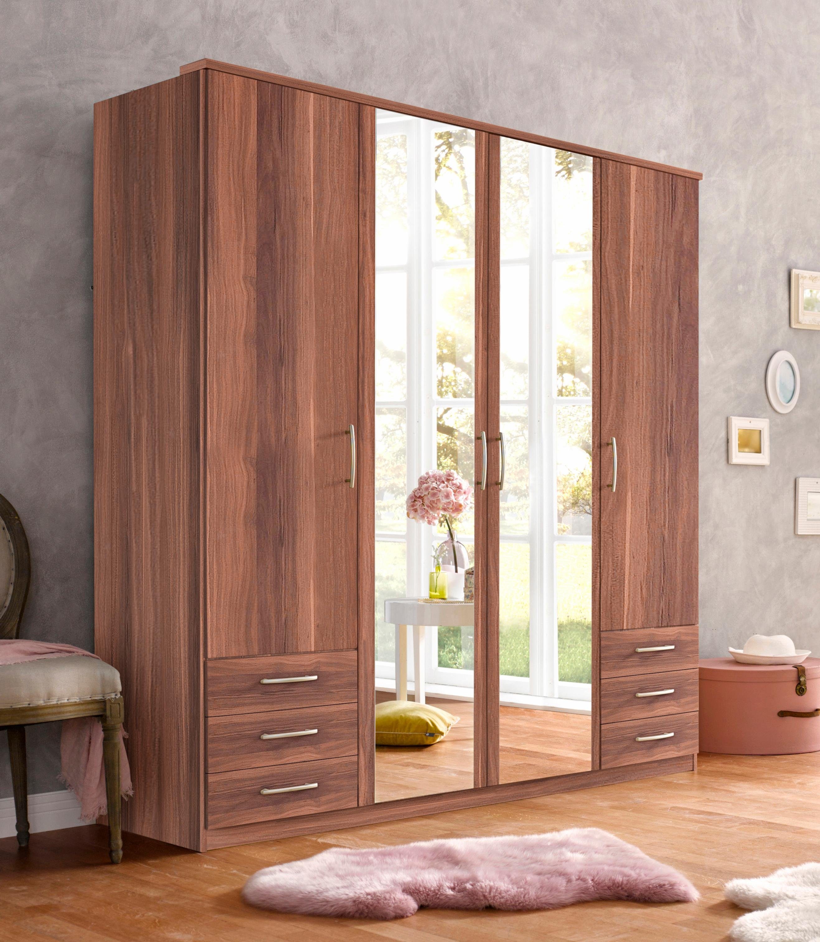 priess Kleiderschrank "Husum" mit dekorativen Kranz, wahlweise mit Schubkäs günstig online kaufen