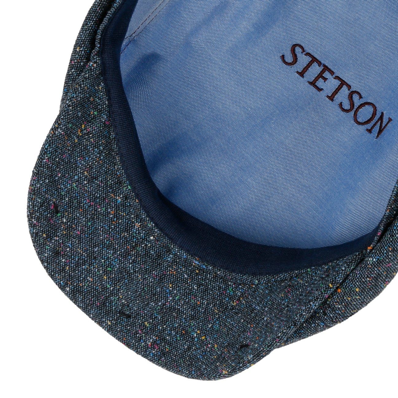 Stetson Flat Schirmmütze Made blau in Schirm, mit (1-St) Cap EU the