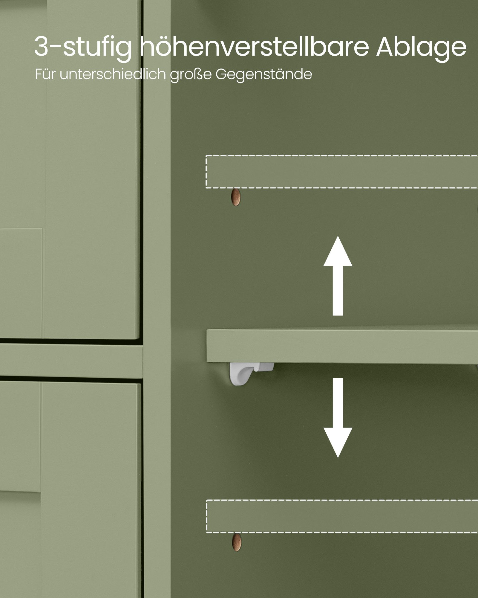 VASAGLE Badmöbel-Set Badezimmerschrank Badschrank Beistellschrank, mit 4 Schubladen, Schranktür, verstellbare Ablage