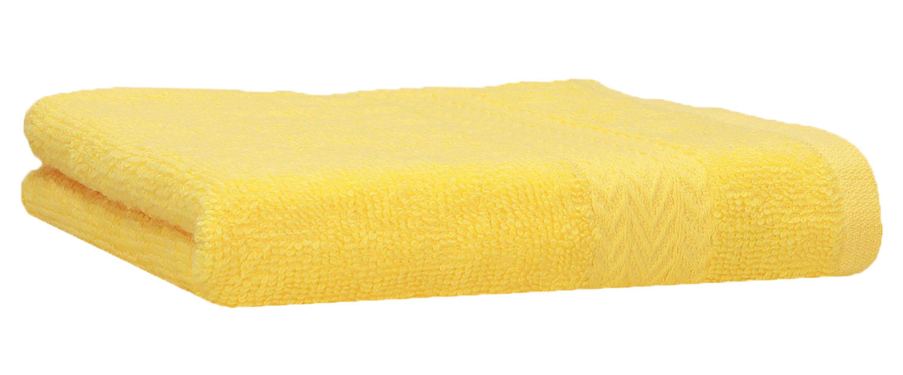 Baumwolle 100% Farbe Premium Gästehandtücher Gästetuch-Set 30x50 Betz gelb, cm Gästehandtücher Baumwolle 100% 20 Stück