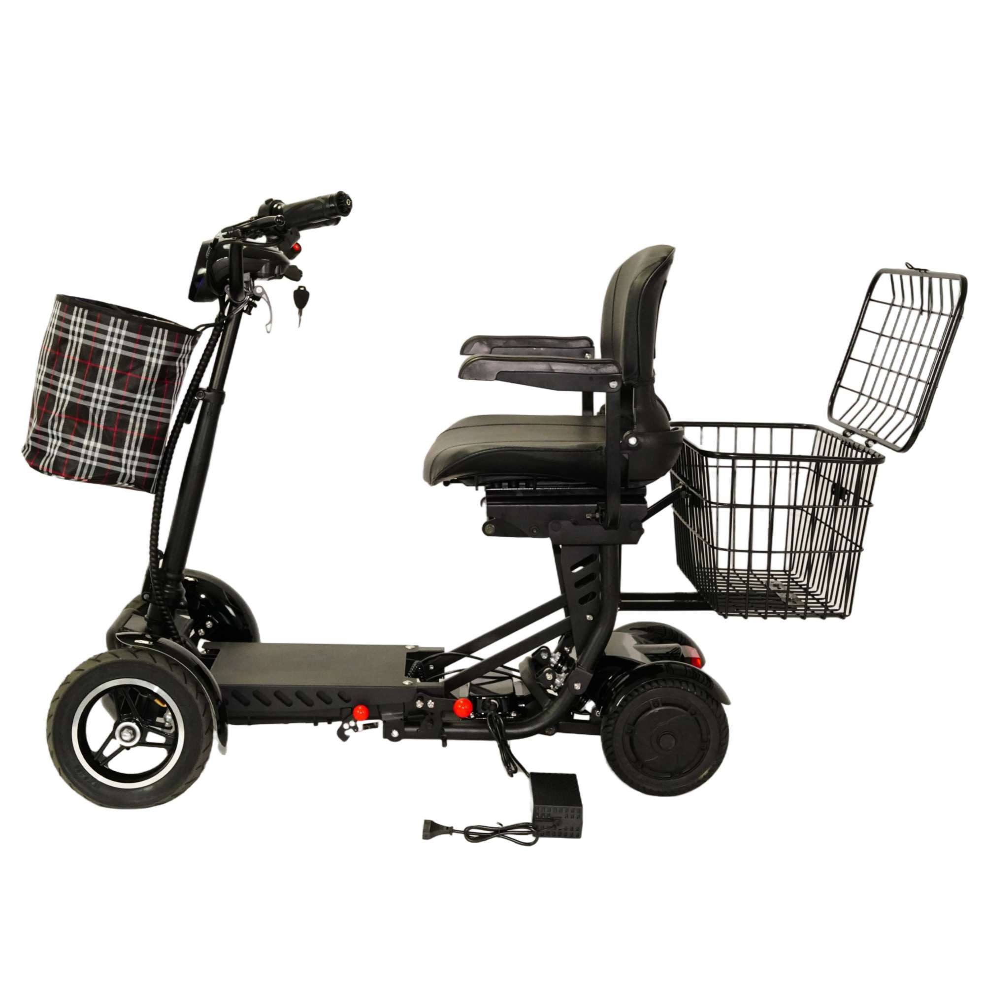 Urban Hopper E-Motorroller Elektro Seniorenmobil 4-Rad Mobilitätshilfe Faltbar Urban Hopper, 250 W, 6 km/h, Urban Hopper Best Ager Fold Lithium-Akku ca. 40km