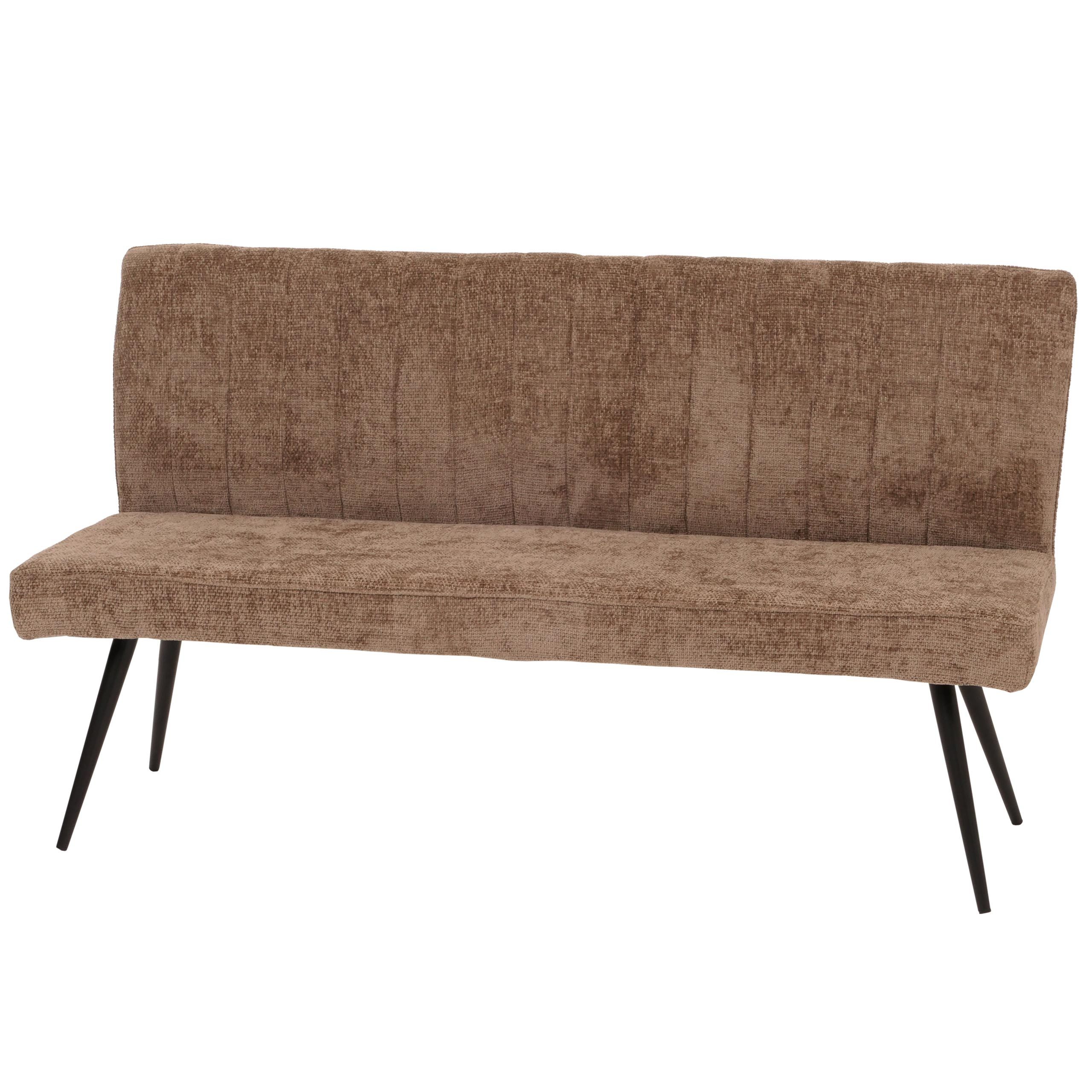 MCW Sitzbank MCW-K16-C, Moderner Chenille Stoffbezug