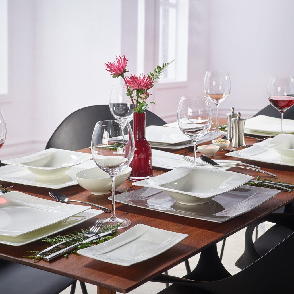 Villeroy & Boch Suppenteller Modern Grace Suppenteller 24cm, (1 St)