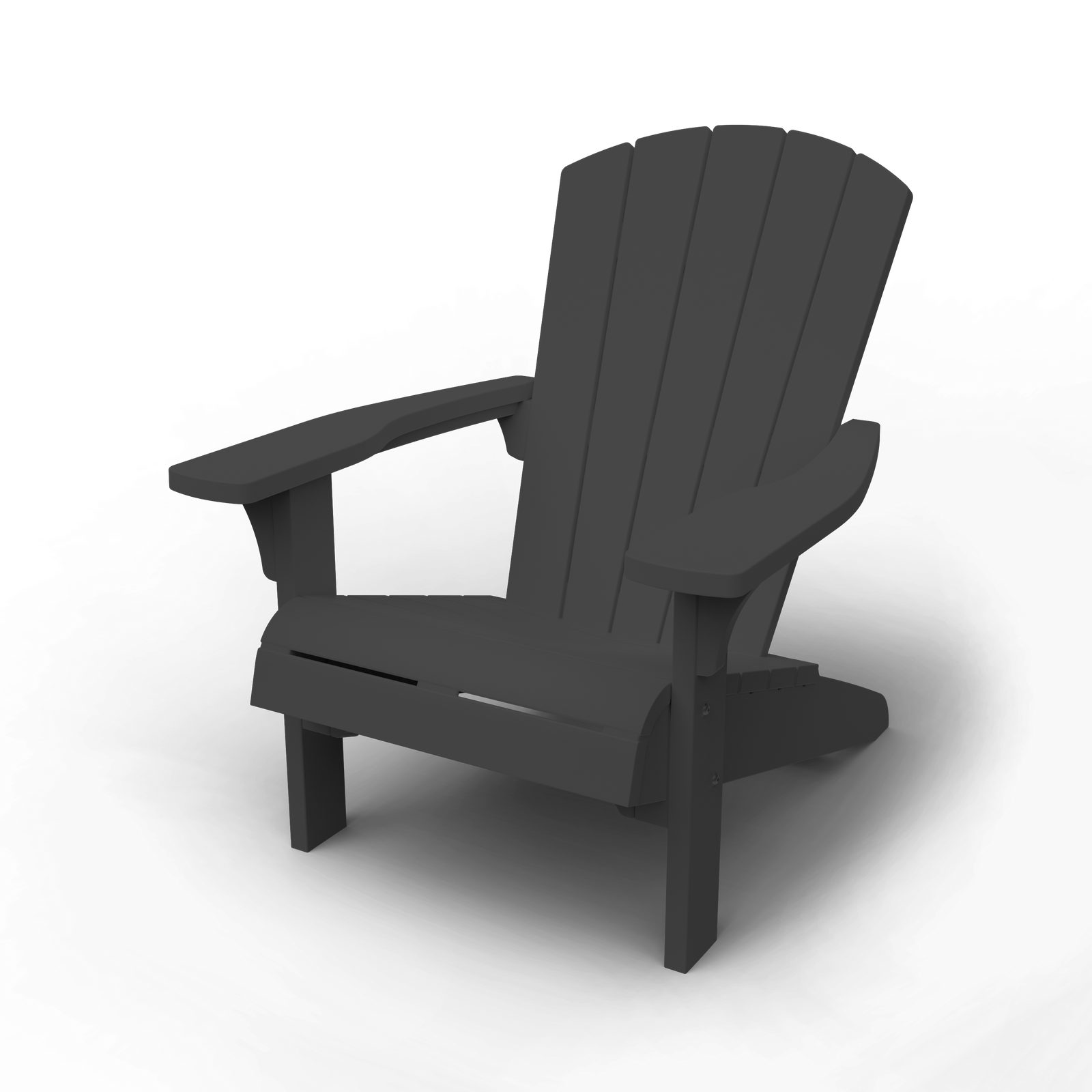 Keter Gartensessel Adirondack Troy anthrazit, Strandstuhl, günstig online kaufen