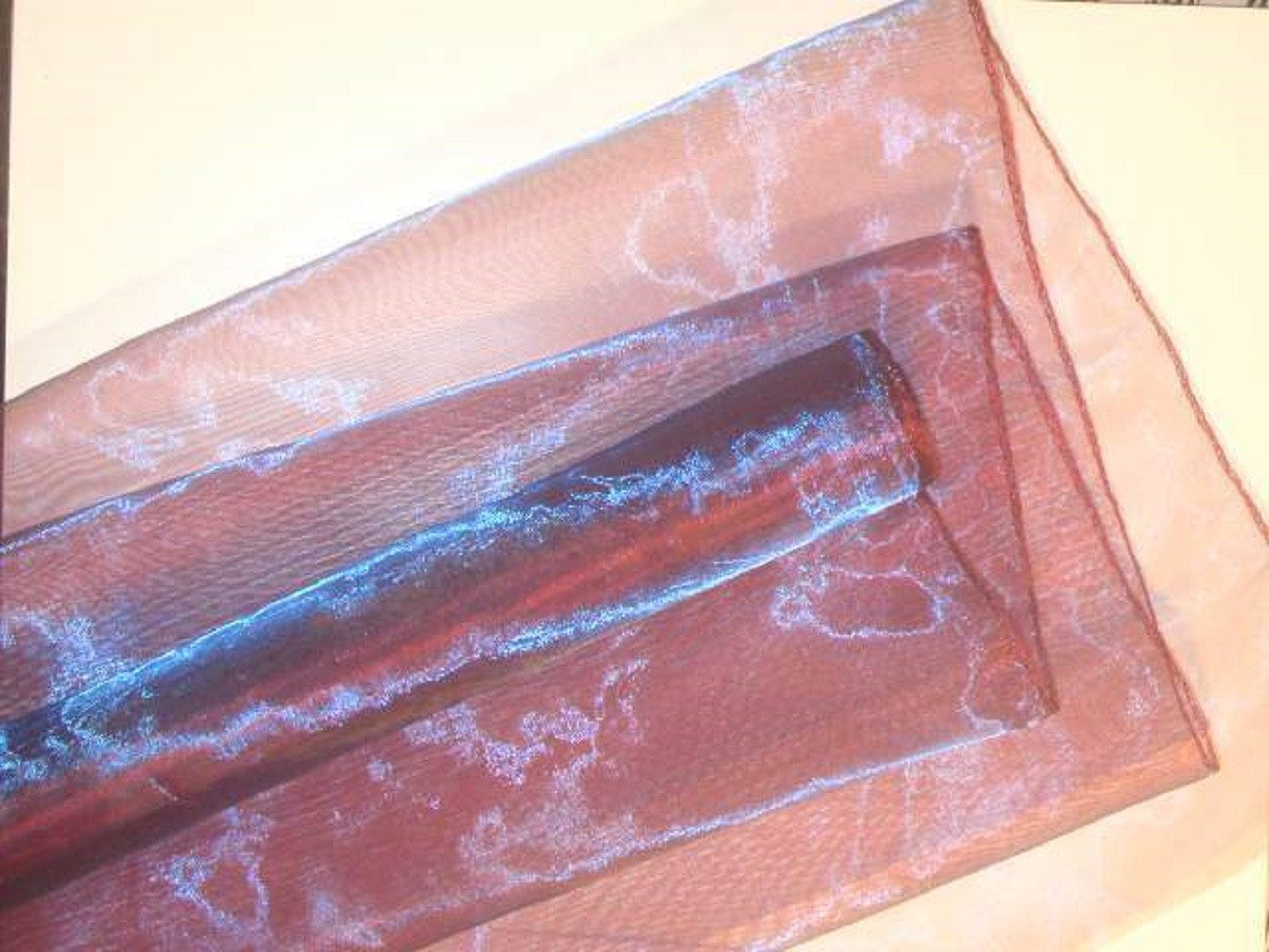 Gasper Tischläufer 1 Rolle ORGANZA, Dekostoff, Tischläufer 40cm/3m