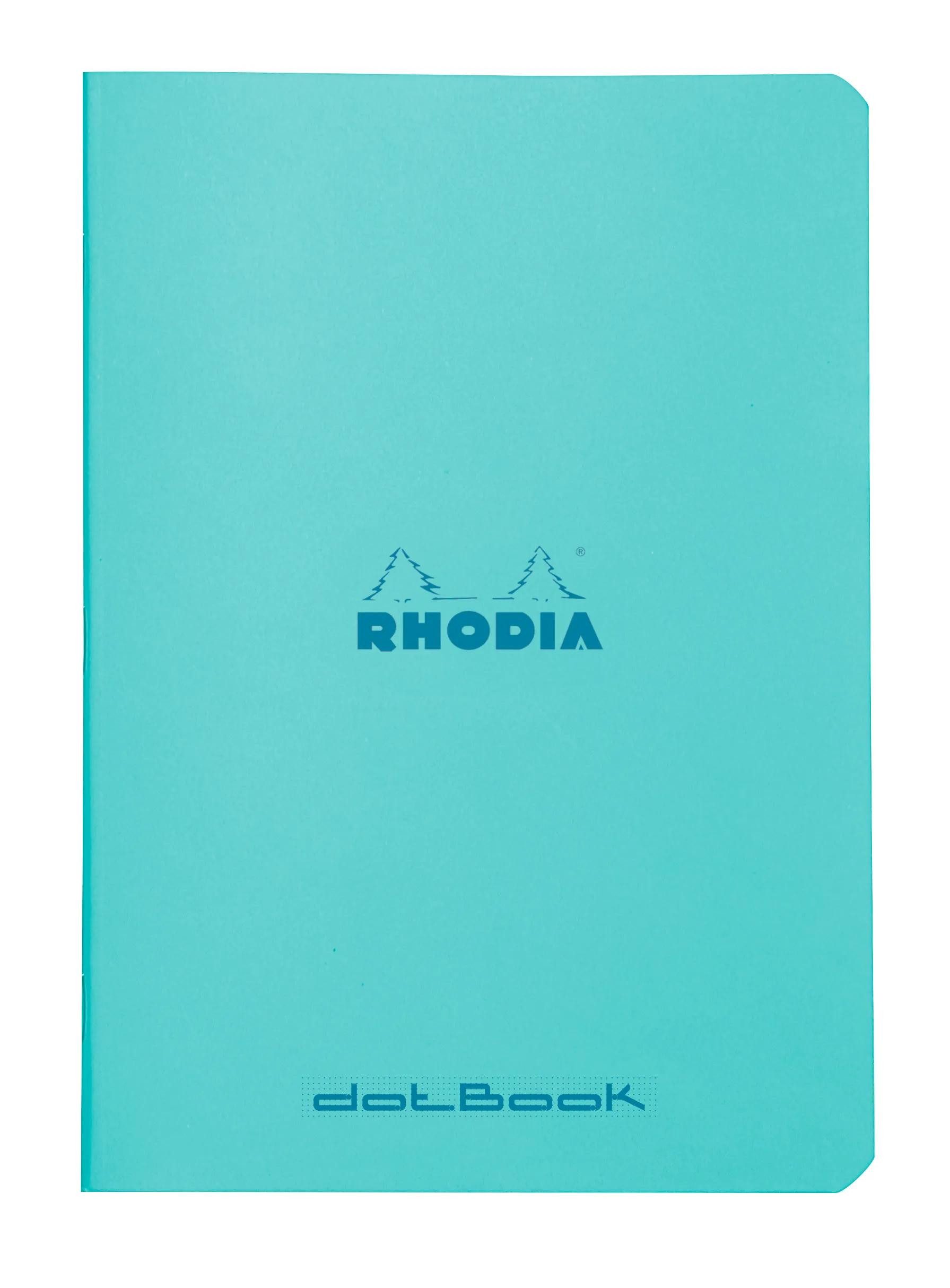 Rhodia Einsteck-Fotoalbum 10x Rhodia A5 Azurblau Dot 80 Bl 119010C, Heft (geheftet)