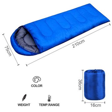 Truyuety Schlafsack Schlafsack,Outdoor Camping,Deckenschlafsack Wasserdichter (1 tlg)