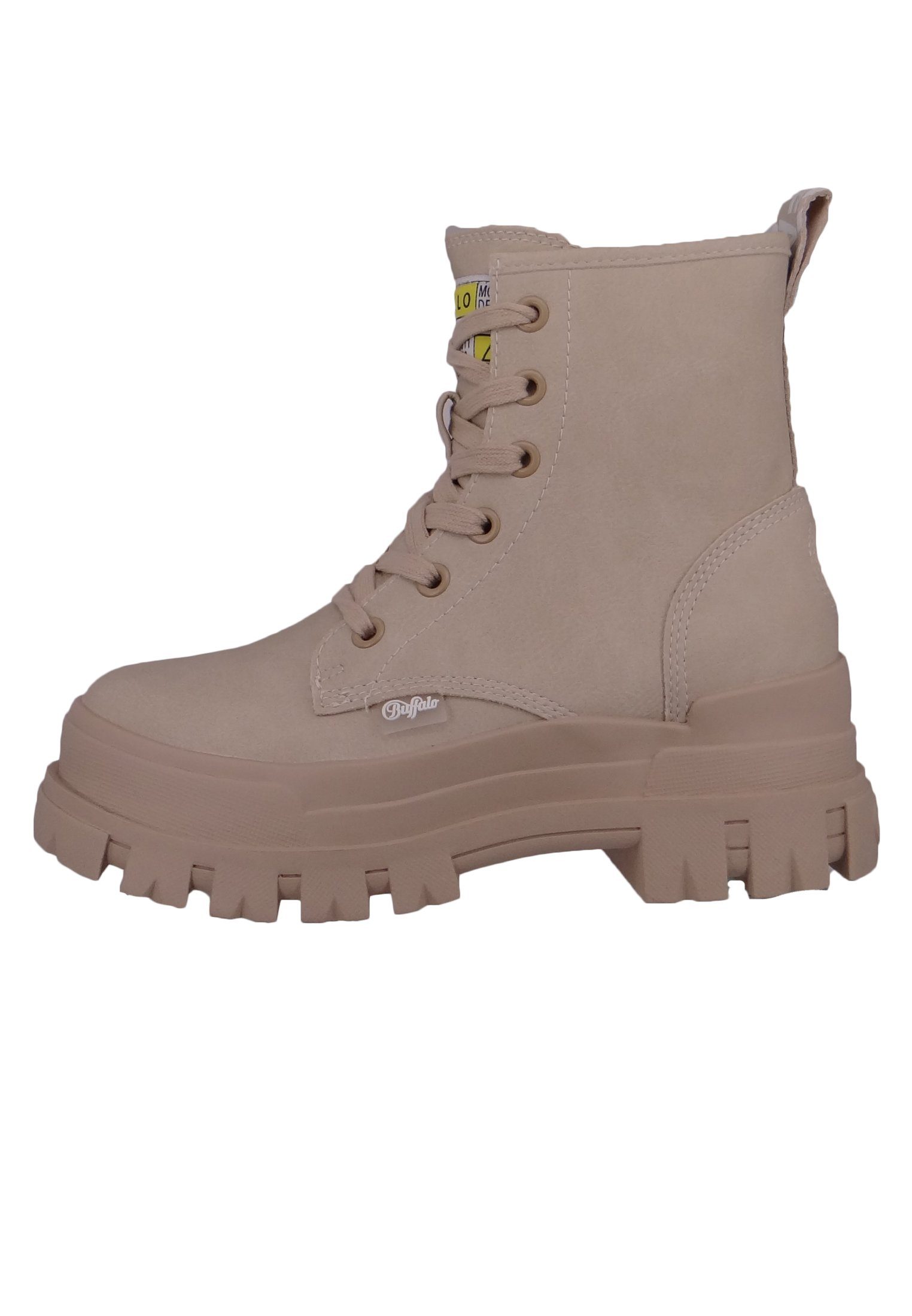 Buffalo 1622097 Aspha RLD Vegan Cream Stiefelette