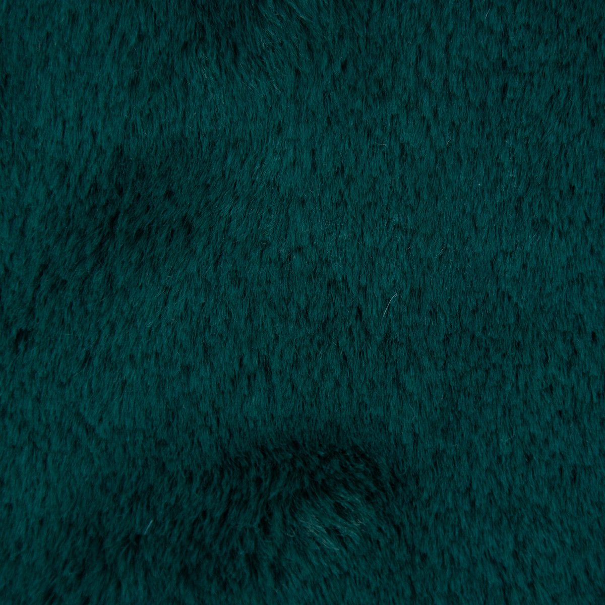 SCHÖNER LEBEN. Stoff Fellimitat Meterware Kunstfell kuschelweich dunkelgrün 150cm