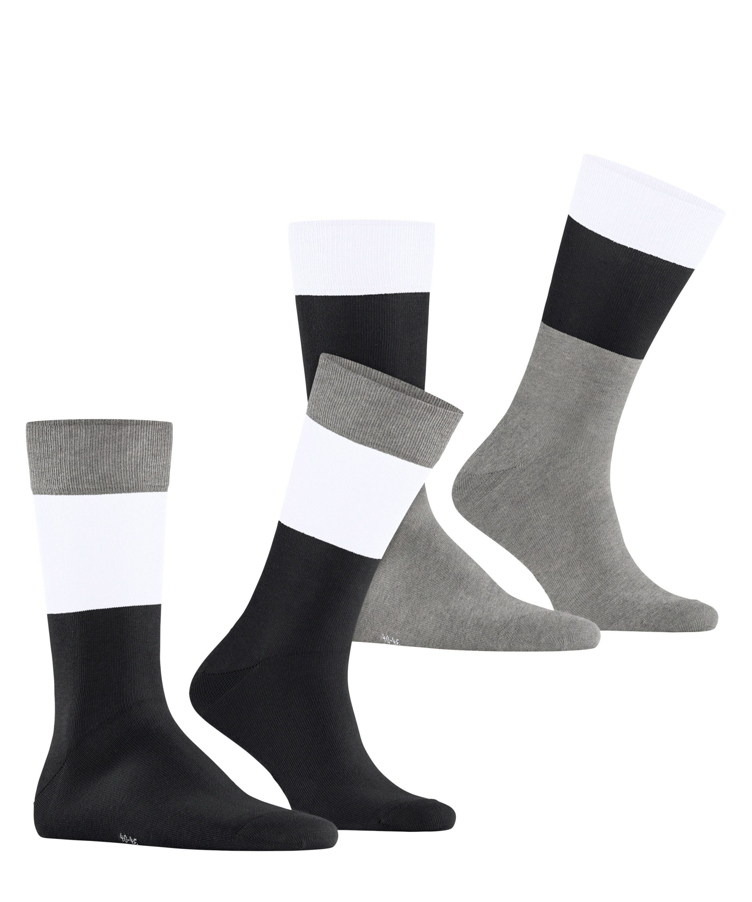 Burlington Socken Magic Mismatch 2-Pack Socken (2-Paar)