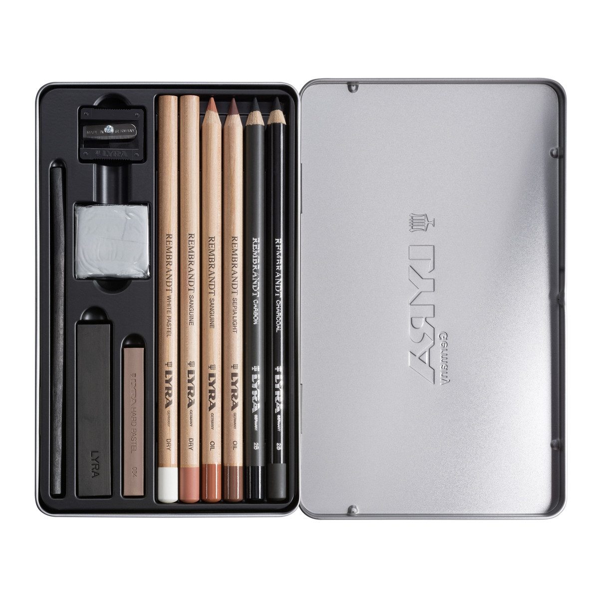 LYRA Künstlerstift LYRA Sketching Set Rembrandt Metalletui