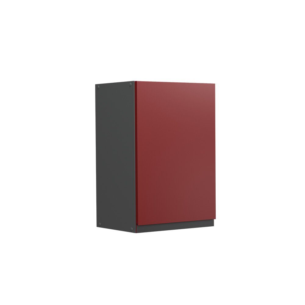 Vicco Hängeschrank Küchenschrank J-Shape 40 cm Anthrazit/Rot Anthrazit-Rot