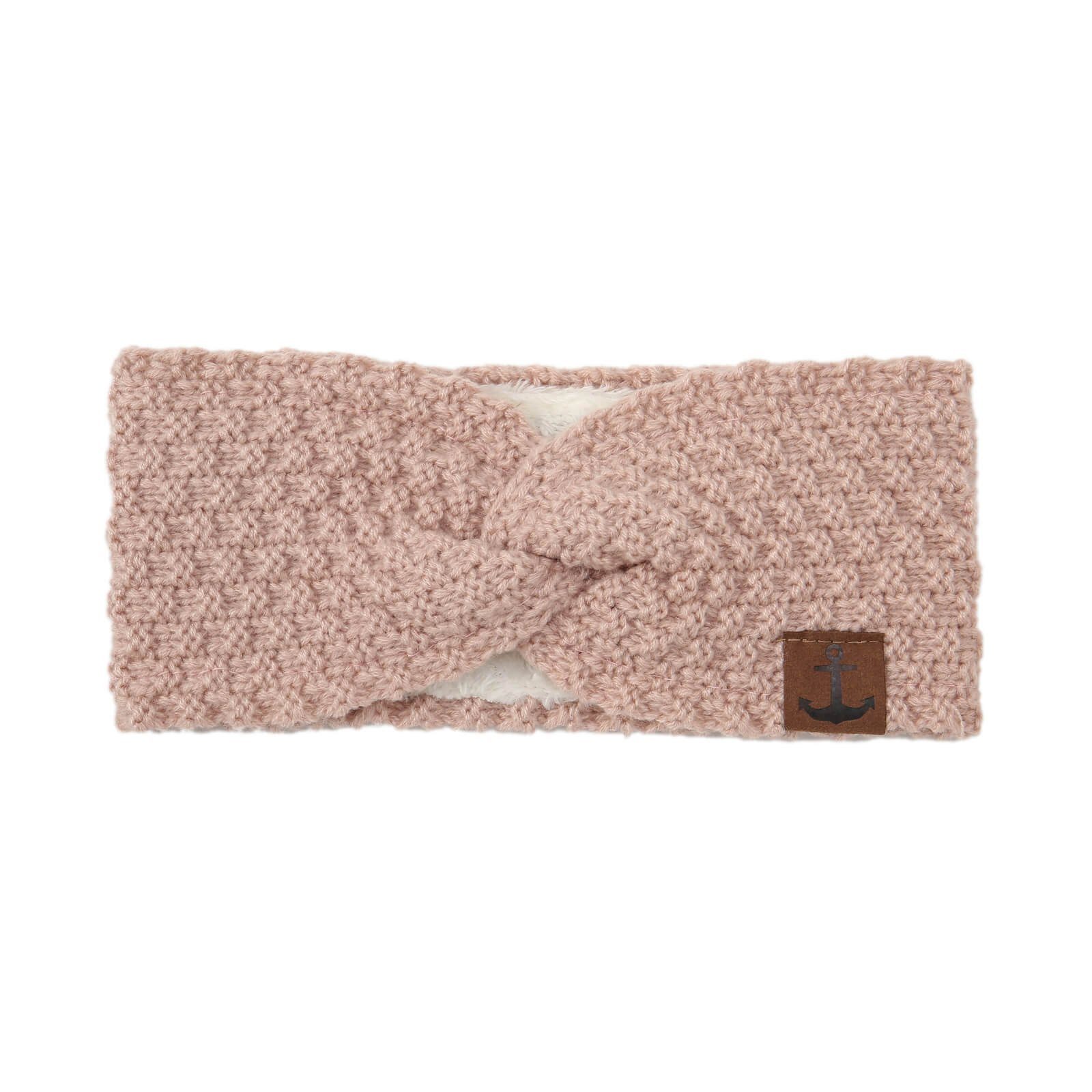 Leoberg Stirnband (Einzelartikel) Damen Winter Kopfband - Haarband Headband Verschiedene Designs 177119-Rosa-68