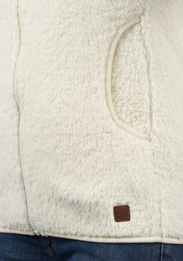 DESIRES Sweatweste Theri Weste aus Teddy-Fleece Stoff