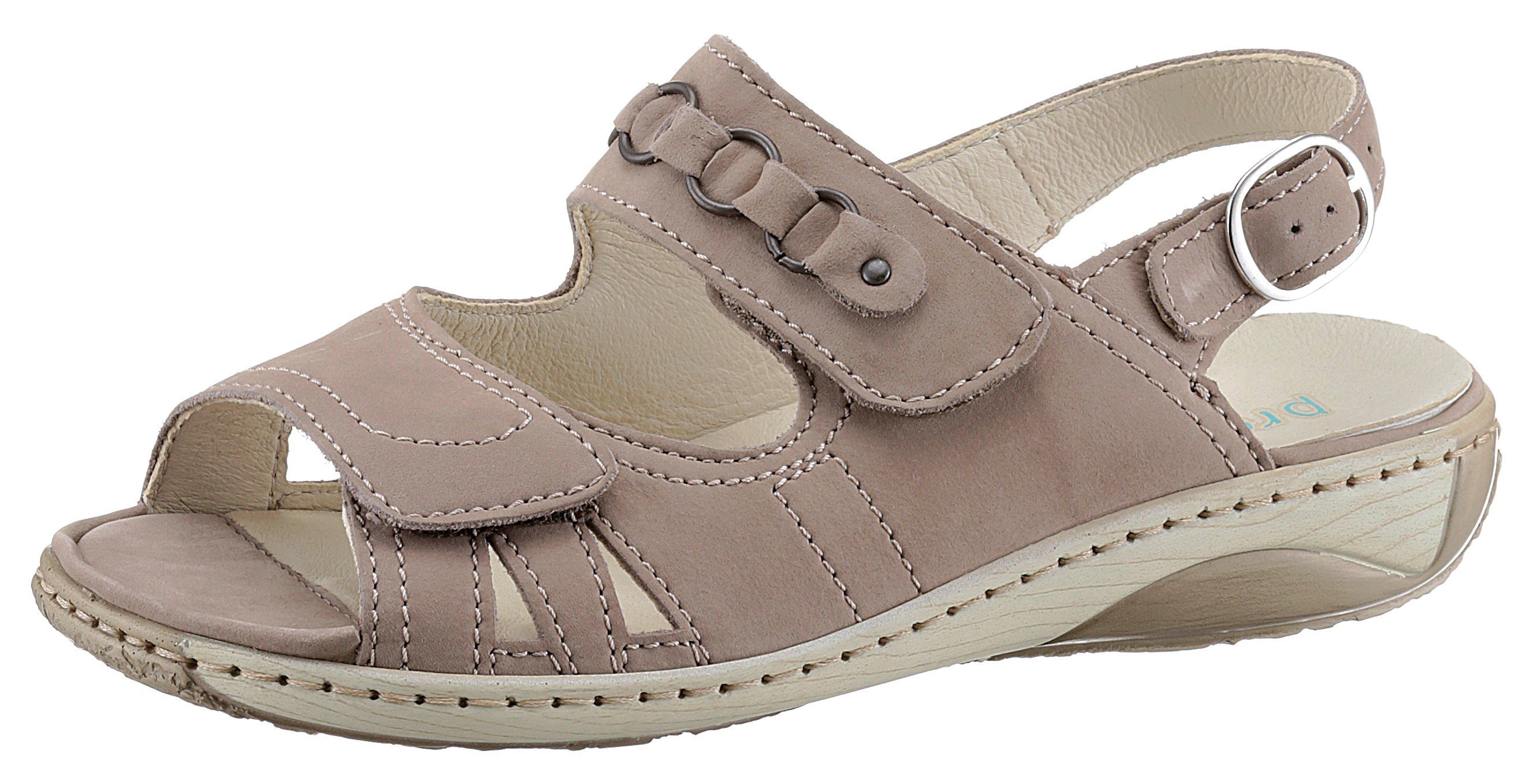 Waldläufer GARDA Riemchensandale, Sommerschuh, Sandalette, Keilabsatz, günstig online kaufen