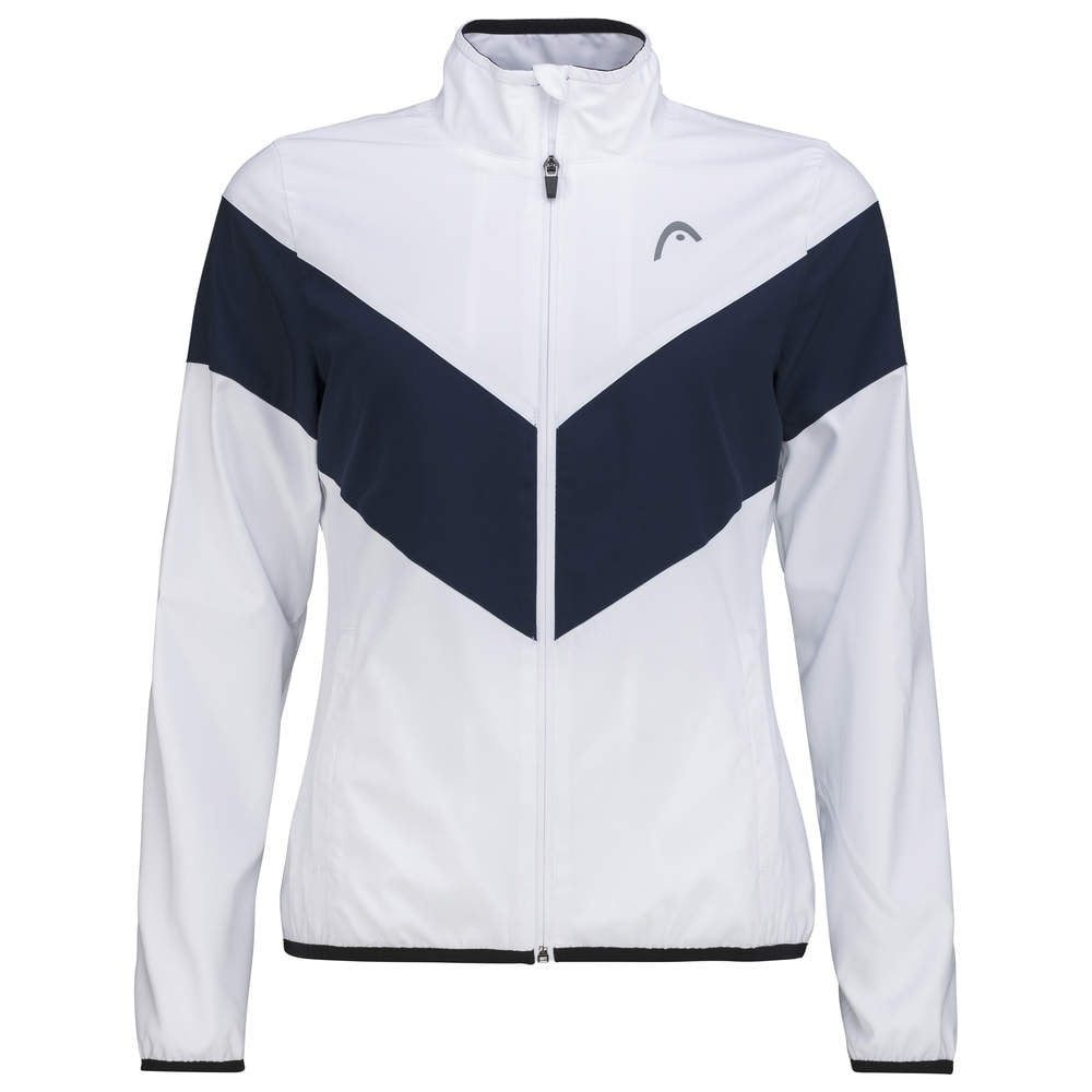 Trainingsjacke Tennis Club (modern, sportlich) weiss/dunkelblau Mädchen