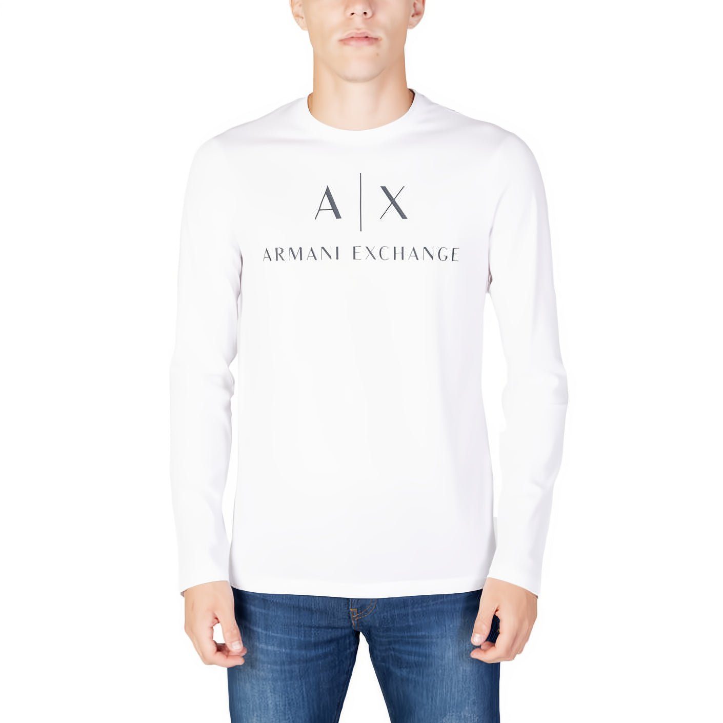 ARMANI EXCHANGE T-Shirt kurzarm, Rundhals, ein Must-Have für Ihre Kleidungskollektion! Weiß