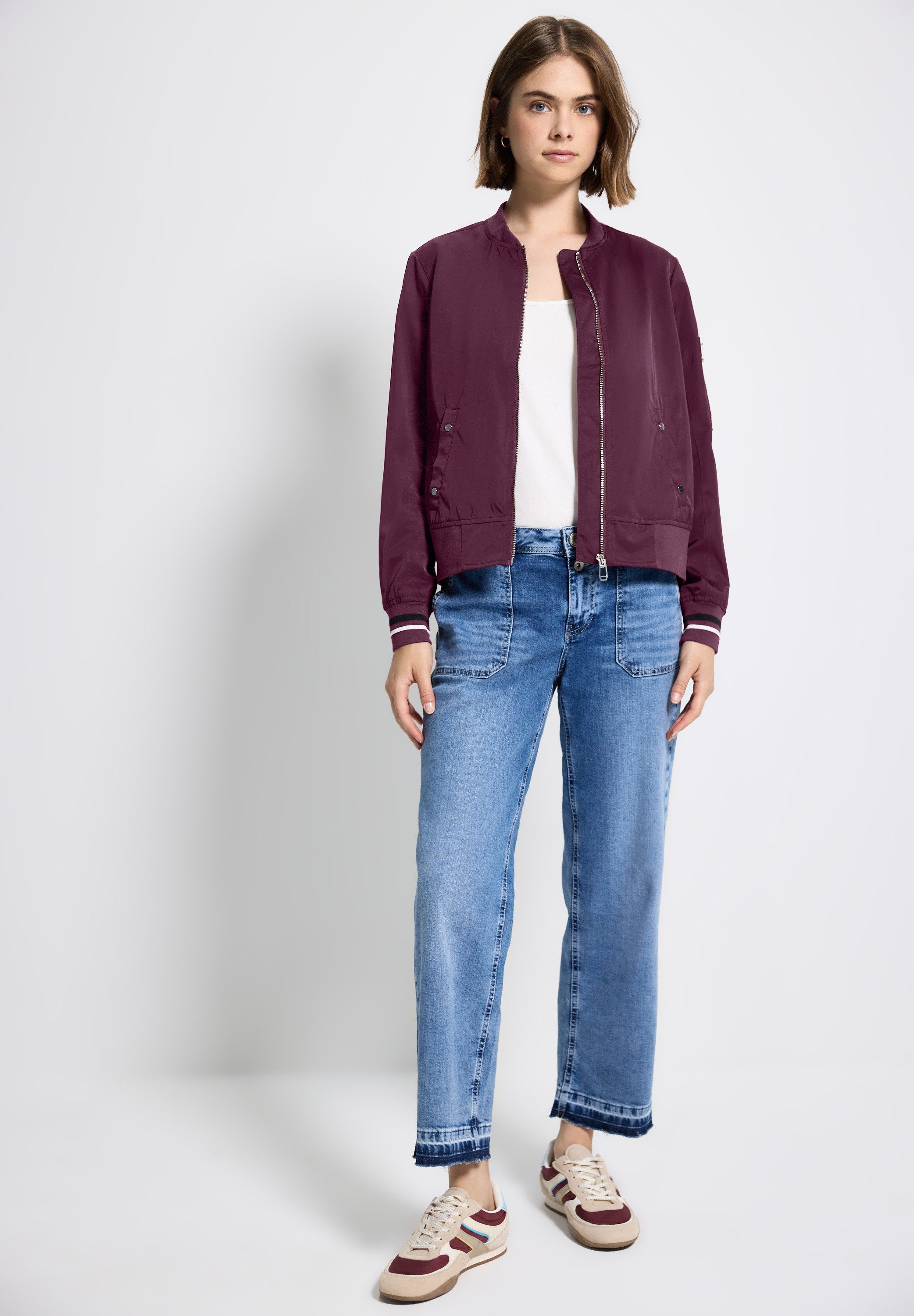 STREET ONE STUDIO Blouson mit Stehkragen